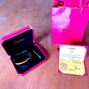 LEVE BRACELET, SMALL MODEL, 6 DIAMONDS, GOLD